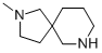 2-Methyl-2,7-diazaspiro[4.5]decane Structure,1086395-66-5Structure