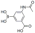 3-Acetamido-5-boronobenzoic acid Structure,108749-15-1Structure