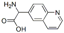 2-Amino-2-(quinolin-6-yl)acetic acid Structure,108763-20-8Structure