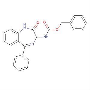 (Z)-benzyl 2-oxo-5-phenyl-2,3-dihydro-1h-benzo[e][1,4]diazepin-3-ylcarbamate Structure,108895-98-3Structure