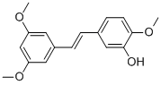 3-羥基-3,4,5-三甲氧基二苯乙烯結(jié)構(gòu)式_108957-73-9結(jié)構(gòu)式