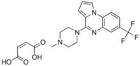 Pyrrolo[1,2-a]quinoxaline, 4-(4-methyl-1-piperazinyl)-7-(trifluoromethyl)- Structure,109028-09-3Structure