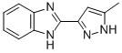 1H-benzimidazole,2-(5-methyl-1h-pyrazol-3-yl)-(9ci) Structure,109073-55-4Structure