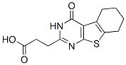 3-(4-氧代-3,4,5,6,7,8-六氫苯并[4,5]噻吩并[2,3-d]2-嘧啶)-丙酸結(jié)構(gòu)式_109164-47-8結(jié)構(gòu)式