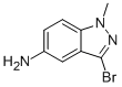 1H-Indazol-5-amine, 3-bromo-1-methyl- Structure,1092351-49-9Structure