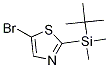 5-Bromo-2-[(1,1-dimethylethyl)dimethylsilyl]thiazole Structure,1092351-70-6Structure