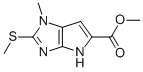 Methyl 2-methylthio-1-methylpyrrolo[2,3-d]imidazole-5-carboxylate Structure,1092351-78-4Structure