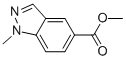 1-Methyl-1h-indazole-5-carboxylic acid methyl ester Structure,1092351-82-0Structure