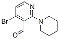 4-Bromo-2-(1-piperidinyl)-3-pyridinecarboxaldehyde Structure,1092352-43-6Structure