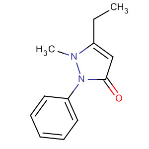 1,2-Dihydro-5-ethyl-1-methyl-2-phenyl-3h-pyrazol-3-one Structure,109249-29-8Structure