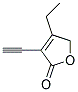 2(5H)-furanone, 4-ethyl-3-ethynyl-(9ci)Structure,109273-68-9Structure 2(5H)-furanone, 4-ethyl-3-ethynyl-(9ci) Structure,109273-68-9Structure