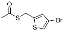 2-(Acetylthiomethyl)-4-bromothiophene Structure,1092960-96-7Structure