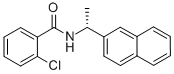 2-Chloro-n-(1r-naphthalen-2-yl-ethyl)-benzamide Structure,1093070-11-1Structure