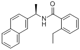 2-Ethyl-n-(1r-naphthalen-2-yl-ethyl)-benzamide Structure,1093070-12-2Structure