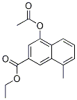 4-(Acetyloxy)-8-methyl-2-naphthalenecarboxylic acid ethyl ester Structure,1093073-37-0Structure