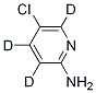 2-Amino-5-chloropyridine-3,4,6-d3 Structure,1093384-99-6Structure