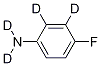 4-氟苯胺-D4結構式_1093659-81-4結構式