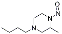 Piperazine, 4-butyl-2-methyl-1-nitroso-(9ci) Structure,109374-14-3Structure