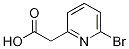 2-(6-Bromopyridin-2-yl)acetic acid Structure,1093879-46-9Structure