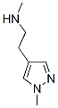 N-methyl-2-(1-methyl-1H-pyrazol-4-yl)ethanamine Structure,1093879-63-0Structure