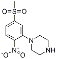 1-[5-(Methylsulfonyl)-2-nitrophenyl]piperazine Structure,1095010-42-6Structure