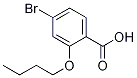 4-Bromo-2-butoxybenzoic acid Structure,1095036-68-2Structure