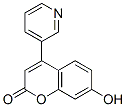 7-Hydroxy-4-(3-pyridyl)coumarin Structure,109512-76-7Structure