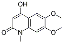 4-Hydroxy-6,7-dimethoxy-1-methyl-2(1h)-quinolinone Structure,109549-03-3Structure