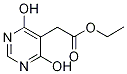 Ethyl 2-(4,6-dihydroxy-5-pyrimidyl)acetate Structure,1095822-20-0Structure