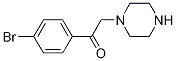 1-(4-溴苯基)-2-(1-哌嗪基)-乙酮結(jié)構(gòu)式_109607-56-9結(jié)構(gòu)式