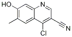 4-Chloro-7-hydroxy-6-methyl-3-quinolinecarbonitrile Structure,1096120-23-8Structure