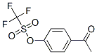 4-Acetylphenyl triflate Structure,109613-00-5Structure