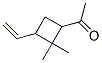 Ethanone, 1-(3-ethenyl-2,2-dimethylcyclobutyl)-(9ci) Structure,109682-70-4Structure