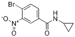 N-cyclopropyl-4-bromo-3-nitrobenzamide Structure,1096842-91-9Structure