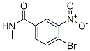 N-methyl-4-bromo-3-nitrobenzamide Structure,1096893-94-5Structure