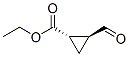 Cyclopropanecarboxylic acid, 2-formyl-, ethyl ester, (1s-trans)- (9ci) Structure,109716-61-2Structure