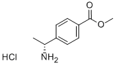 (R)-4-(1-amino-ethyl)-benzoic acid methyl ester hydrochloride Structure,1097196-96-7Structure