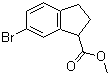 Methyl 6-bromo-1-indanecarboxylic acid ester Structure,1097326-38-9Structure