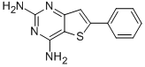 2,4-Diamino-6-phenyl-thieno[3,2-d]pyrimidine Structure,109879-88-1Structure