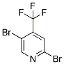 2,5-Dibromo-4-(trifluoromethyl)pyridine Structure,1099597-94-0Structure