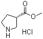 (R)-Methyl pyrrolidine-3-carboxylate hydrochloride Structure,1099646-61-3Structure