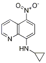 8-Cyclopropylamino-5-nitroquinoline Structure,1099929-70-0Structure