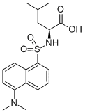 5-Dimethylaminonaphthalene-1-sulfonyl-l-leucine Structure,1100-22-7Structure