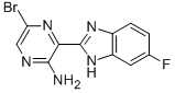 5-Bromo-3-(6-fluoro-1H-benzo[d]imidazol-2-yl)pyrazin-2-amine Structure,1100095-00-8Structure