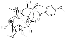 8-Deacetylyunaconitine standard Structure,110011-77-3Structure