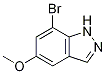 7-Bromo-5-methoxy-1h-indazole Structure,1100214-10-5Structure