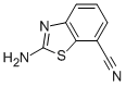 7-Benzothiazolecarbonitrile, 2-amino- Structure,1101551-11-4Structure