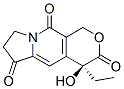 (S)-4-乙基-4-羥基-7,8-二氫-1H-吡喃o[3,4-f]吲哚嗪-3,6,10(4H)-酮結(jié)構(gòu)式_110351-94-5結(jié)構(gòu)式