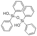 1,1,3,3-Tetraphenyldisiloxane diol Structure,1104-93-4Structure