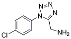 (1-(4-Chlorophenyl)-1h-tetrazol-5-yl)methanamine Structure,1105192-80-0Structure